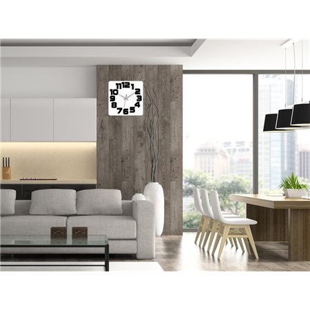 Zegar ścienny Logic WHITE&BLACK