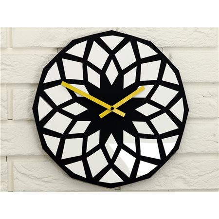 Zegar ścienny Lotos Black&White