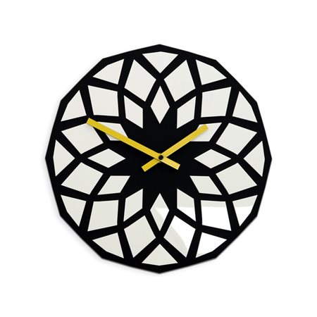 Zegar ścienny Lotos Black&White