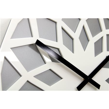 Zegar ścienny Lotos Stone&White