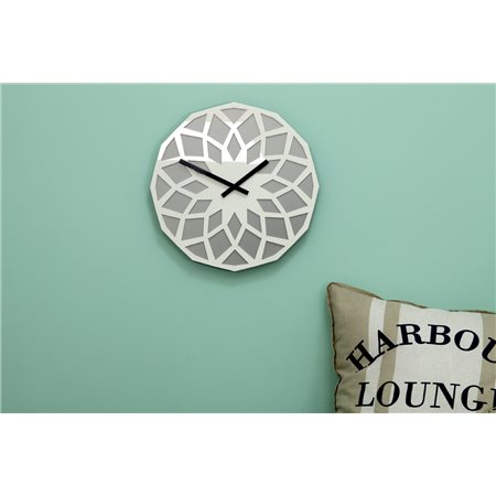 Zegar ścienny Lotos Stone&White