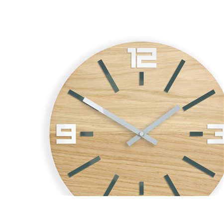 Zegar ścienny Marco White&Grey