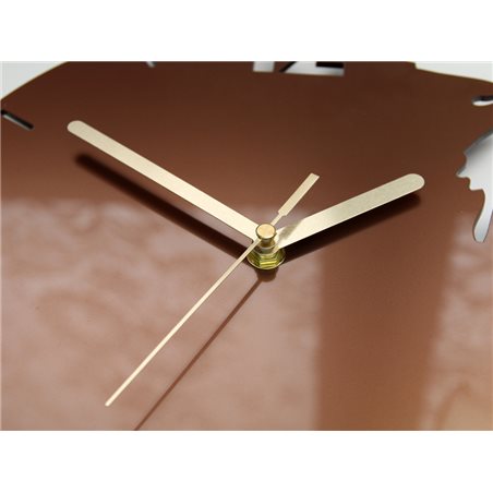 Zegar ścienny Motyle Copper