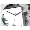 Zegar ścienny Motyle Mirror | Dekormania