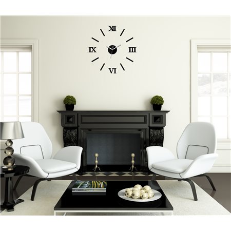 Zegar ścienny Numero Black