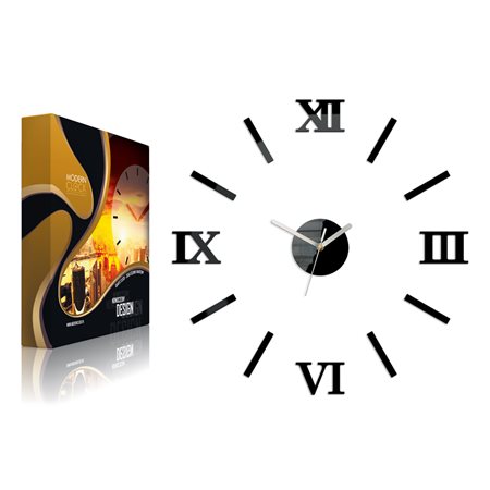 Zegar ścienny Numero Black