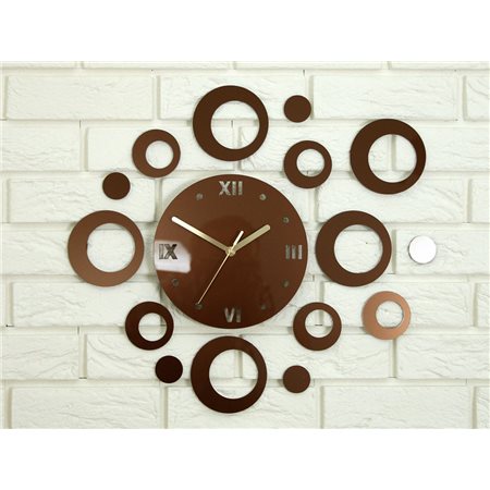 Zegar ścienny Ring Copper