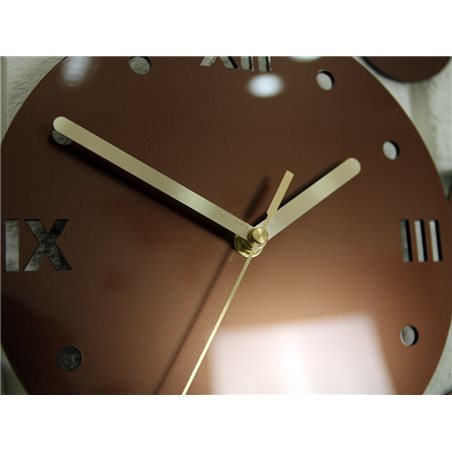 Zegar ścienny Ring Copper