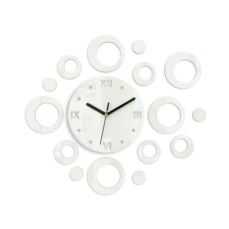 Zegar ścienny Ring White | Dekormania
