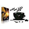 Zegar ścienny Satin CUP Green | Dekormania