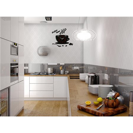 Zegar ścienny Satin CUP Red