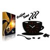 Zegar ścienny Satin CUP Red | Dekormania