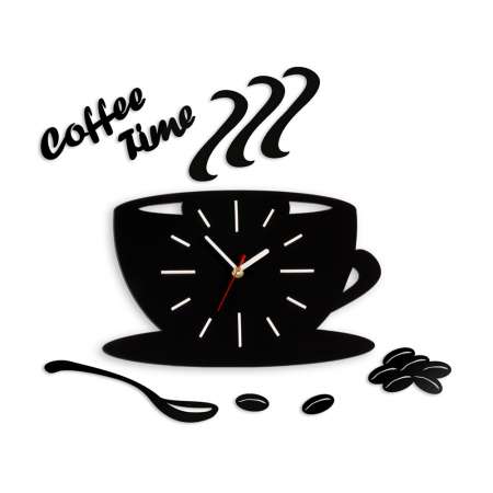 Zegar ścienny Satin CUP White