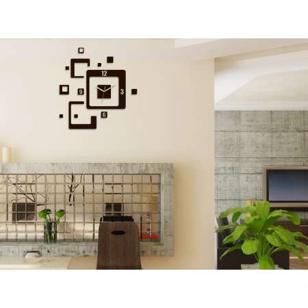 Zegar ścienny Trio Wenge