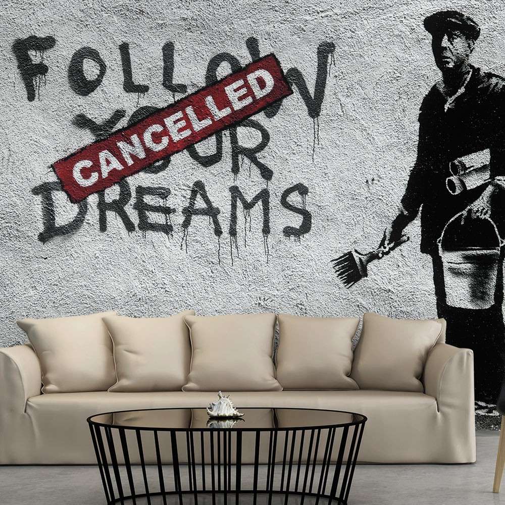 Fototapeta  Dreams Cancelled (Banksy)