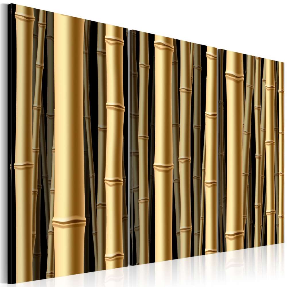 Obraz  Brązowe łodygi bambusa