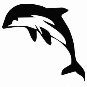 Naklejka dekoracyjna PX44 delfin PX44 | Dekormania