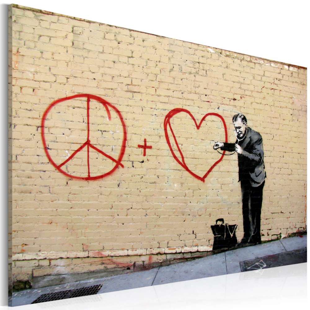 Obraz  Lekarz pacyfista (Banksy)
