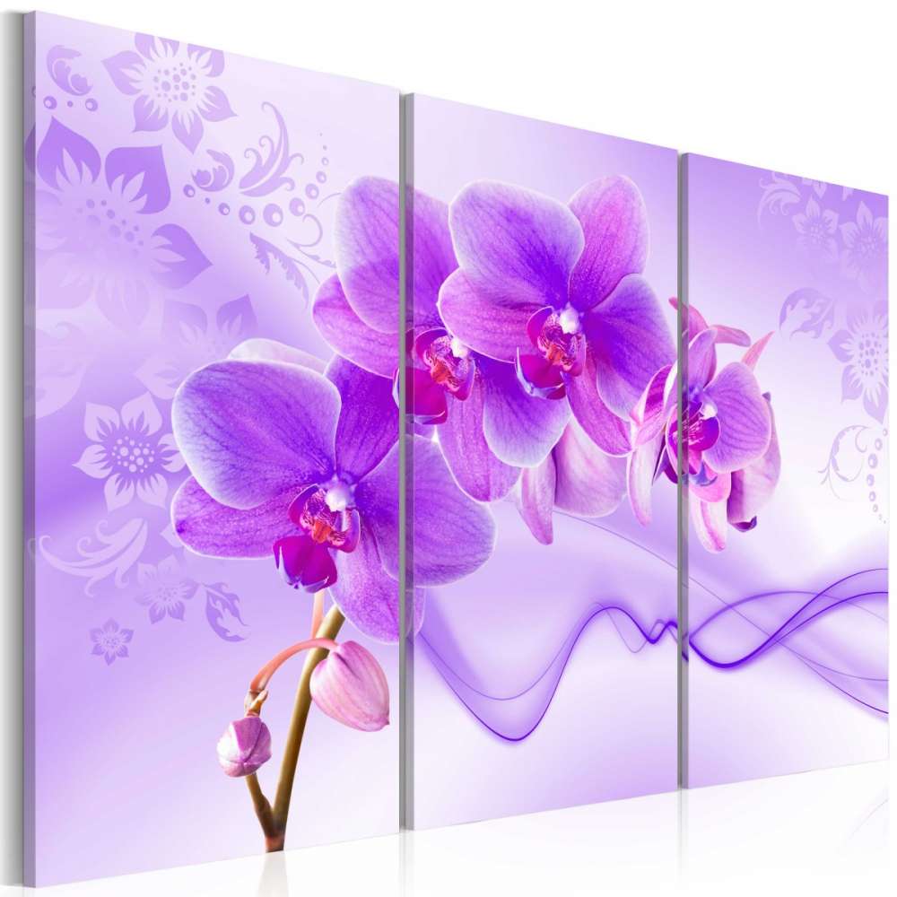 Obraz  Eteryczna orchidea  fiolet
